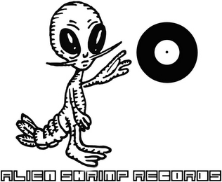 ALIEN SHRIMP RECORDS logo