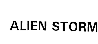 ALIEN STORM logo