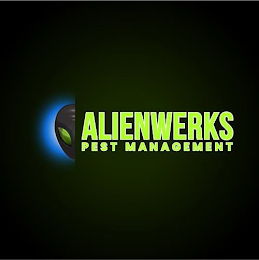 ALIENWERKS PEST MANAGEMENT logo
