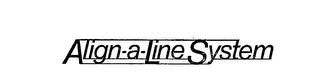 ALIGN-A-LINE SYSTEM logo