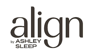ALIGN BY ASHLEY SLEEP logo