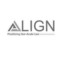 ALIGN PRIORITIZING NON-ACUTE CARE
