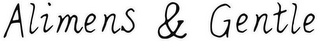 ALIMENS & GENTLE logo