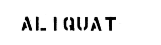 ALIQUAT logo