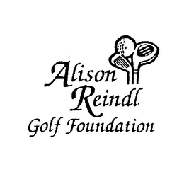 ALISON REINDL GOLF FOUNDATION logo
