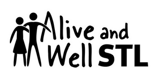 ALIVE AND WELL STL logo