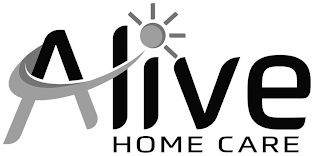 ALIVE HOME CARE logo