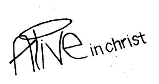 ALIVE IN CHRIST logo