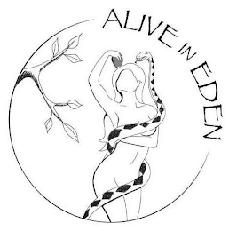 ALIVE IN EDEN logo