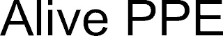 ALIVE PPE logo