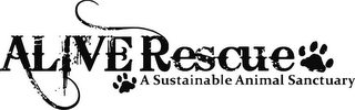 ALIVE RESCUE A SUSTAINABLE SANCTUARY logo
