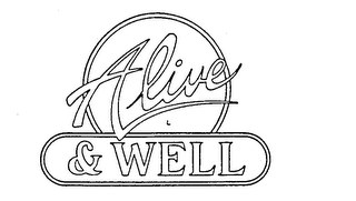 ALIVE & WELL logo