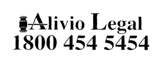 ALIVIO LEGAL 1800 454 5454 logo