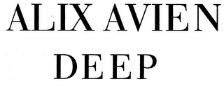ALIX AVIEN DEEP logo