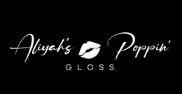 ALIYAH'S POPPIN' GLOSS logo