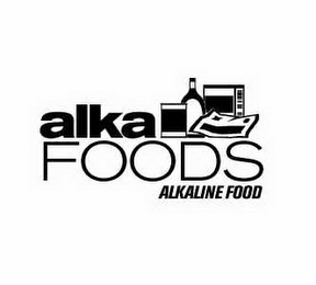 ALKA FOODS ALKALINE FOOD logo