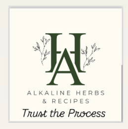 ALKALINE HERBS & RECIPES TRUST THE PROCESS logo