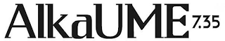 ALKAUME 7.35 logo