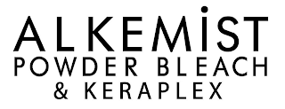 ALKEMIST POWDER BLEACH & KERAPLEX logo
