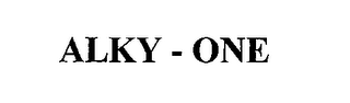 ALKY - ONE logo