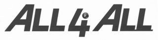 ALL 4 ALL logo