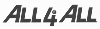 ALL 4 ALL logo