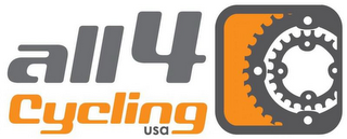 ALL 4 CYCLING USA logo