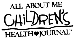 ALL ABOUT ME CHILDREN'S HEALTH JOURNAL logo