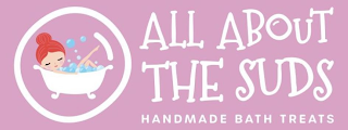 ALL ABOUT THE SUDS HANDMADE BATH TREATS logo