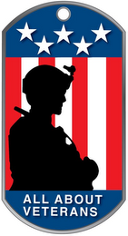 ALL ABOUT VETERANS logo