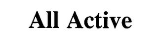 ALL ACTIVE logo