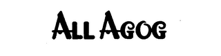 ALL AGOG logo