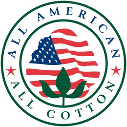 ALL AMERICAN ALL COTTON logo