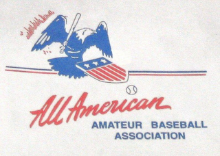 ALL AMERICAN AMATEUR BASEBALL ASSOCIATION logo