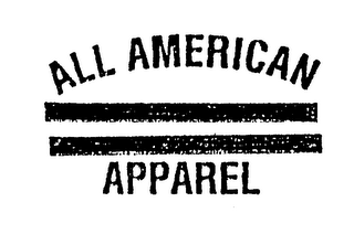 ALL AMERICAN APPAREL logo