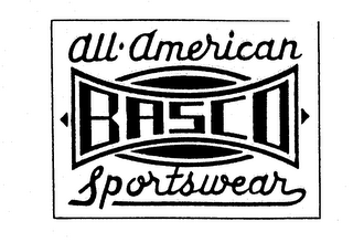 ALL-AMERICAN BASCO SPORTSWEAR logo