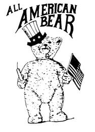 ALL AMERICAN BEAR logo