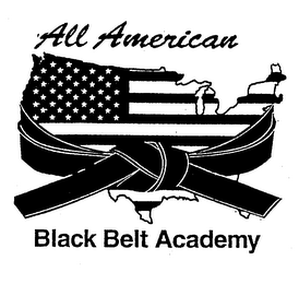 ALL AMERICAN BLACK BELT ACADEMY logo