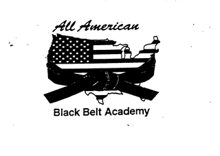 ALL AMERICAN BLACK BELT ACADEMY logo