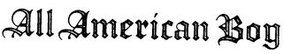 ALL AMERICAN BOY logo