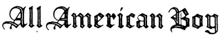 ALL AMERICAN BOY logo