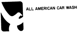 ALL AMERICAN CAR WASH logo