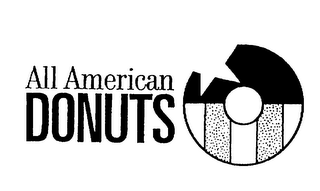 ALL AMERICAN DONUTS logo