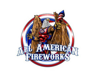 ALL AMERICAN FIREWORKS logo