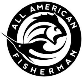 ALL AMERICAN FISHERMAN logo