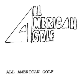 ALL AMERICAN GOLF logo