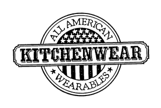 ALL AMERICAN KITCHENWEAR WEARABLES logo