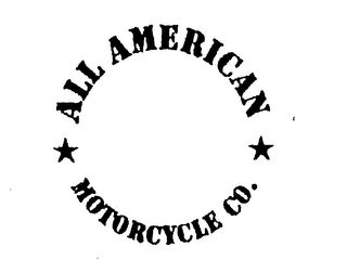 ALL AMERICAN MOTORCYCLE CO. logo