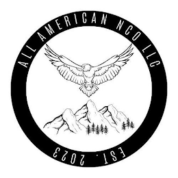 ALL AMERICAN NCO LLC EST. 2023 logo