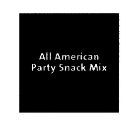 ALL AMERICAN PARTY SNACK MIX logo